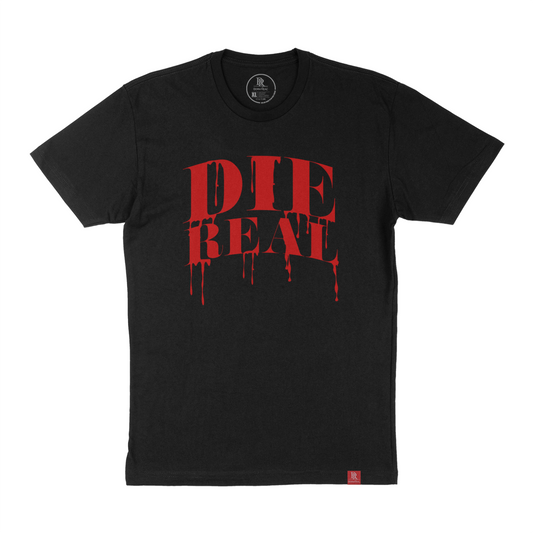 Born Real die real cotton tshirt